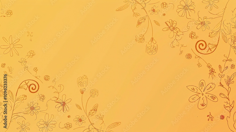Yellow Hand Drawn Border - A Whimsical and Artistic Frame for Your Visual Creations. The Delicate Yellow Hand Drawn Border, with Its Unique Lines and Shapes, Adding a Touch of Charm and Creativity Yellow Hand Drawn Border - A Whimsical and Artistic Frame for Your Visual Creations. The Delicate Yellow Hand Drawn Border, with Its Unique Lines and Shapes, Adding a Touch of Charm and Creativity