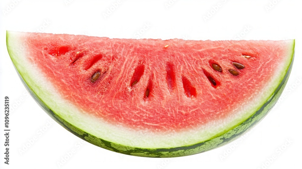 A Juicy Watermelon Slice, Perfect Summer Treat A Juicy Watermelon Slice, Perfect Summer Treat