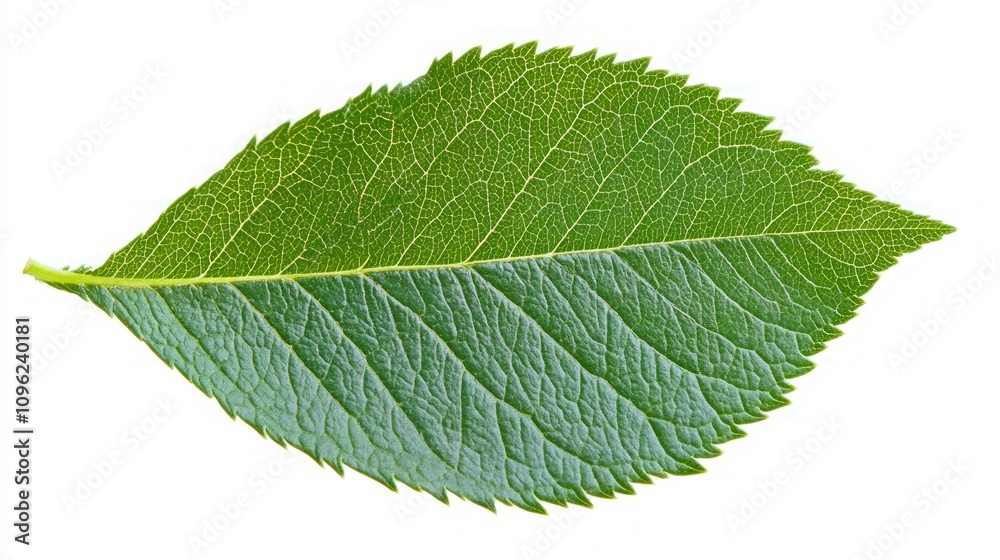 Close-up of a Vibrant Green Leaf Close-up of a Vibrant Green Leaf