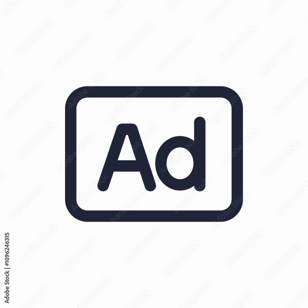 advertisement paper icon sign vector advertisement paper icon sign vector