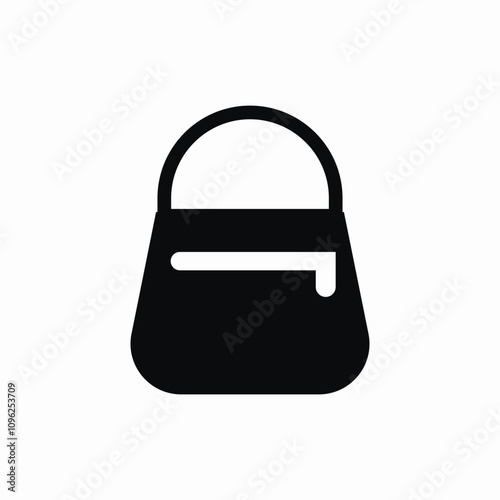 woman hand bag icon sign vector