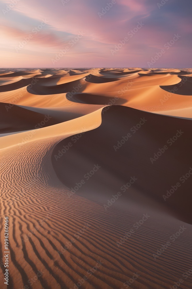 Naklejka premium the desert view 1
