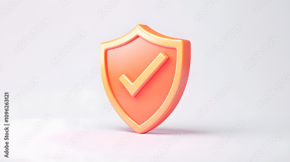 cartoon 3d Icon safety shield check mark perspective . . 3d vector illustration. white background
cartoon 3d Icon safety shield check mark perspective . . 3d vector illustration. white background