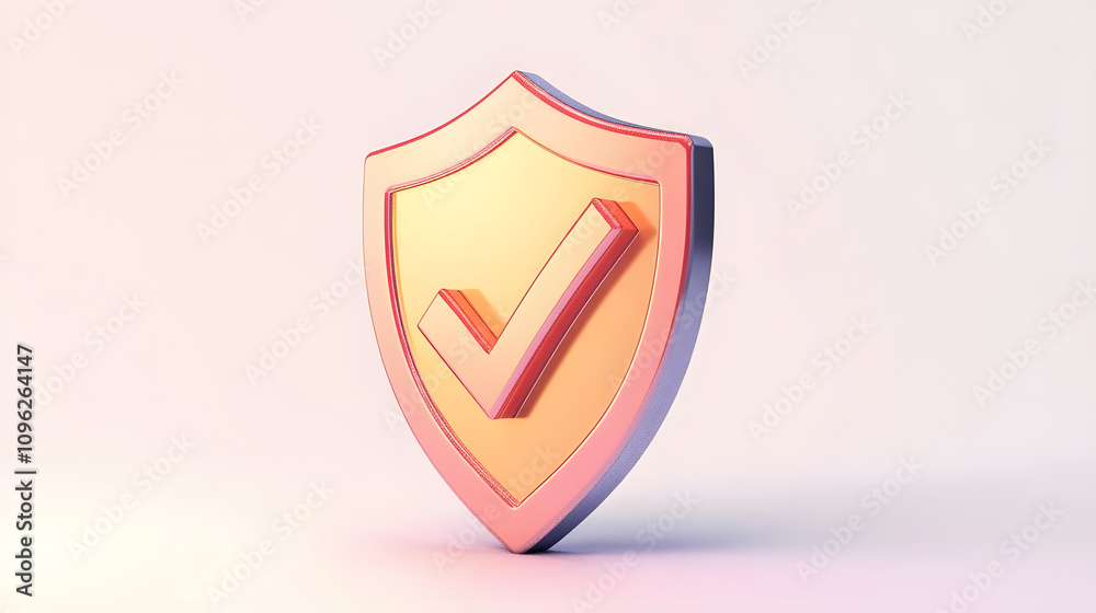 cartoon 3d Icon safety shield check mark perspective . . 3d vector illustration. white background
cartoon 3d Icon safety shield check mark perspective . . 3d vector illustration. white background