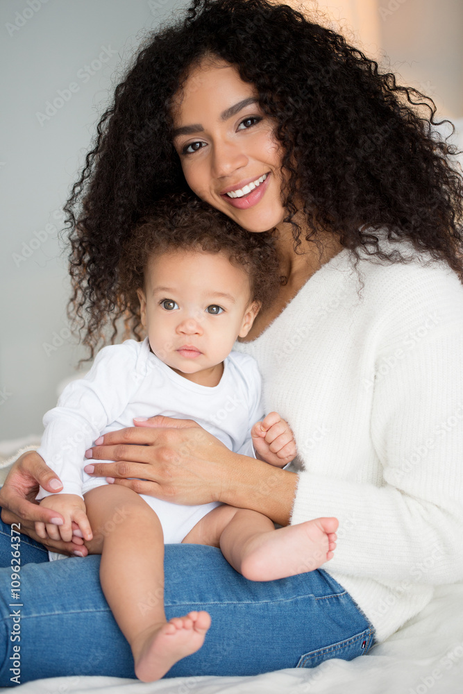Love of a mother and child, baby. Family at home. Lifestyle Love of a mother and child, baby. Family at home. Lifestyle