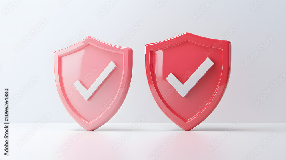 cartoon 3d Icon safety shield check mark perspective . . 3d vector illustration. white background
cartoon 3d Icon safety shield check mark perspective . . 3d vector illustration. white background