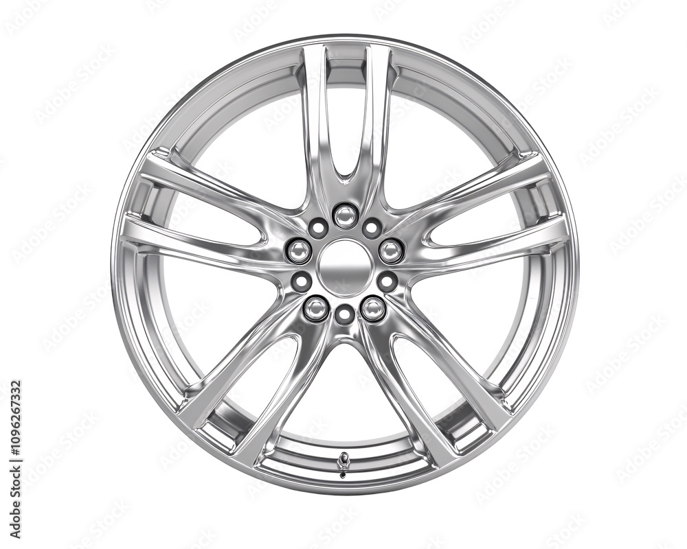 a silver rim on a white background a silver rim on a white background