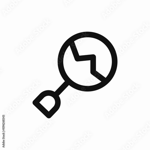 beanbag toy icon sign vector