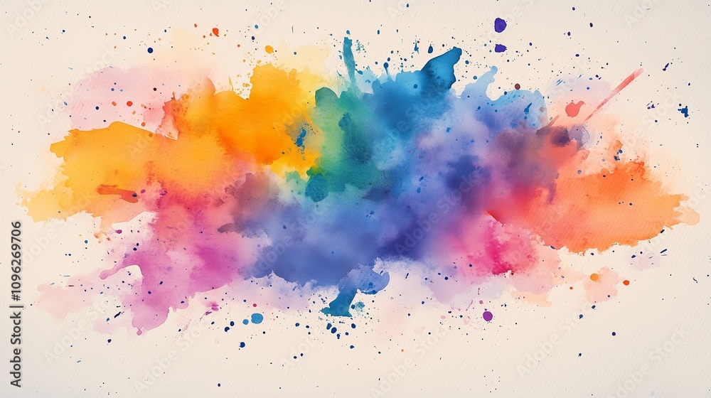 Bold and dynamic abstract watercolor explosions bursting with vivid hues and energetic brushstrokes, creating a visually arresting composition on a textured paper surface. Bold and dynamic abstract watercolor explosions bursting with vivid hues and energetic brushstrokes, creating a visually arresting composition on a textured paper surface.