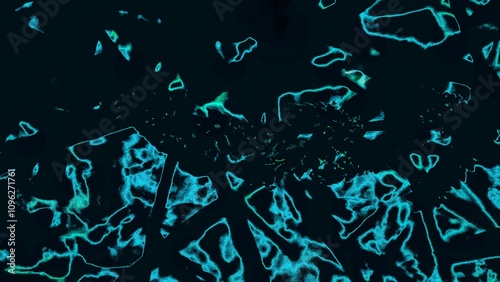A captivating abstract artwork, a fusion of light, shadow, and digital artistry. Digital photo editing