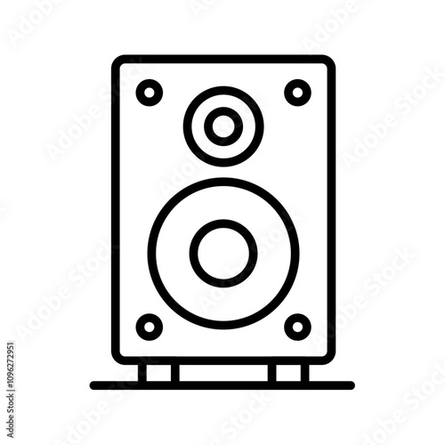 Speaker Vector Icon