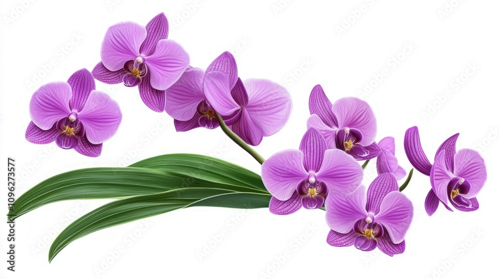 Delicate Purple Orchid Bouquet