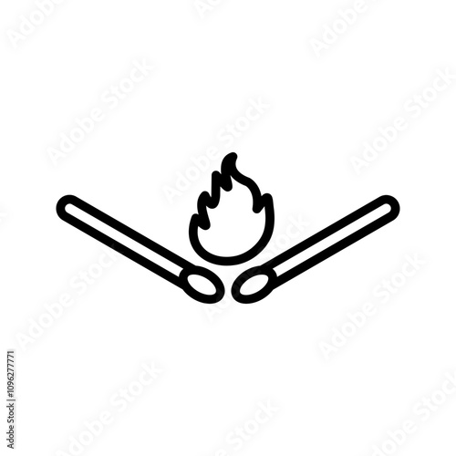 Fire starter Vector Icon