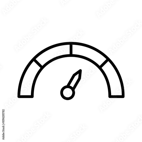Credit Score Vector Icon