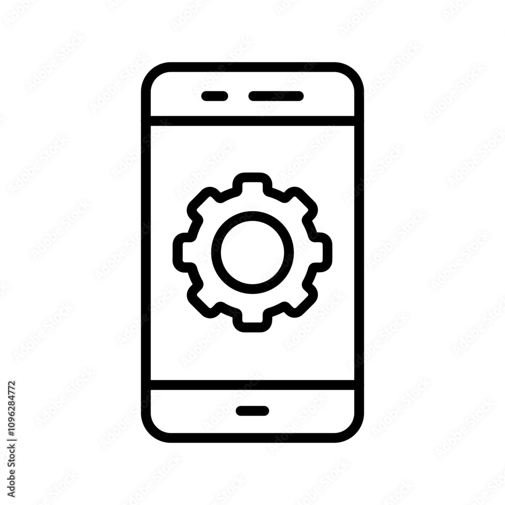 Mobile App Development Vector Icon Mobile App Development Vector Icon
