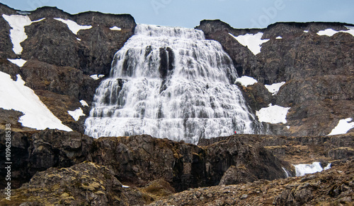 Dynjandi Waterfall Iceland