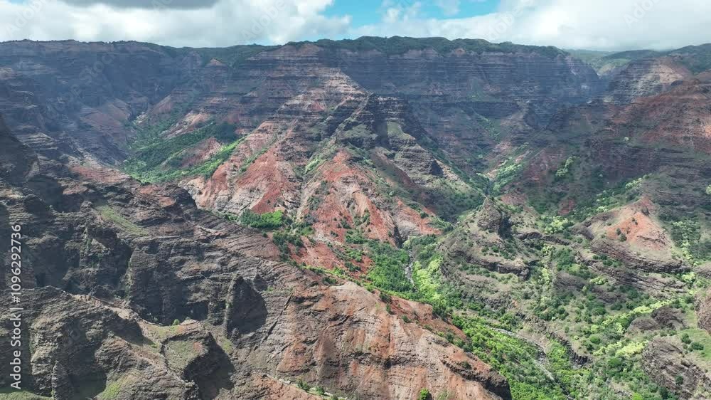Bird's-Eye View of Kauai's AweInspiring Landscape. Bird's-Eye View of Kauai's AweInspiring Landscape.