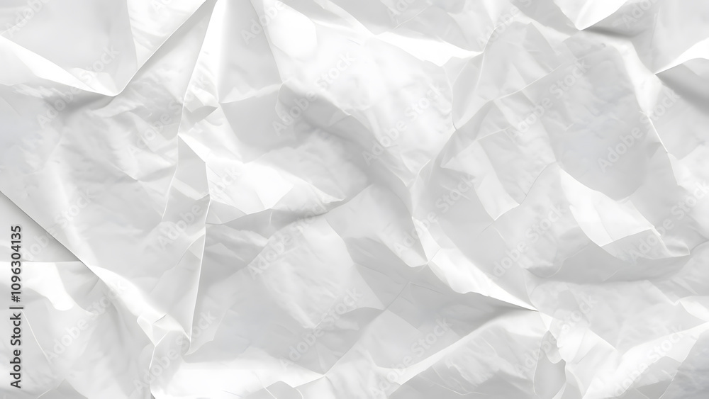 crumpled paper texture in grayscale