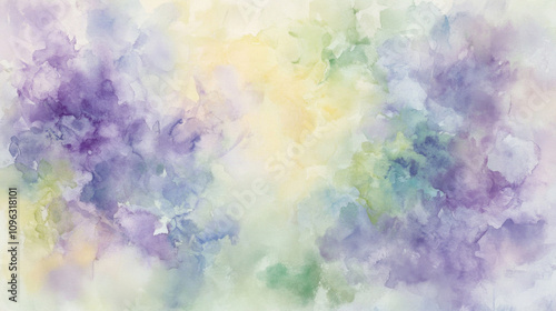 Plain watercolor background of large washes in neutral colors for graphic design or wallpaper.