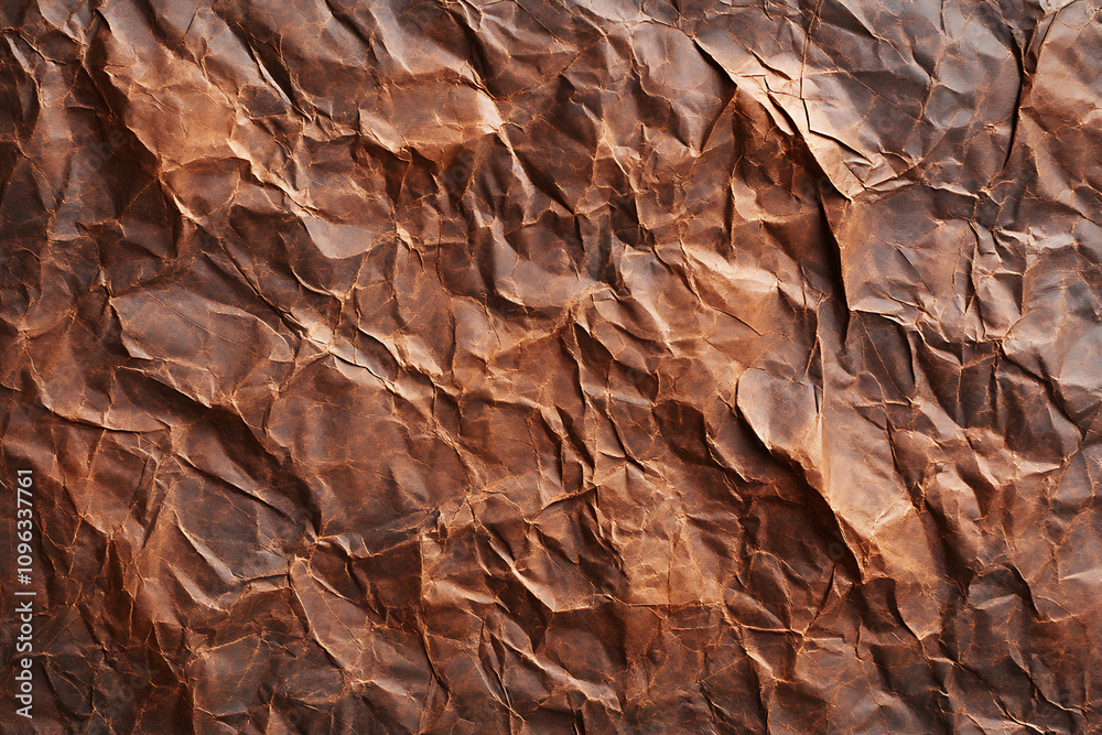 Empty old Brown crumpled paper texture background Empty old Brown crumpled paper texture background