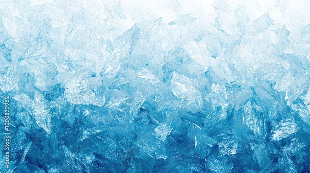 A captivating abstract texture of ice shards in shades of blue, creating a calming and cool atmosphere. A captivating abstract texture of ice shards in shades of blue, creating a calming and cool atmosphere.