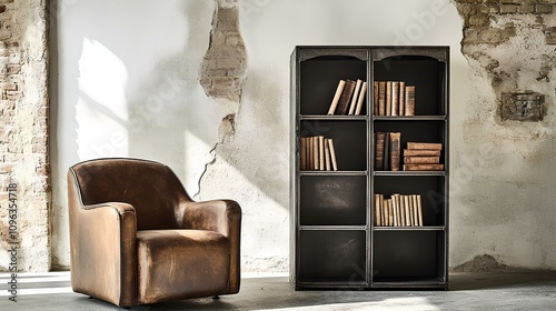 Elegant classic interior design for a functional apartment office industrial environment unique viewpoint