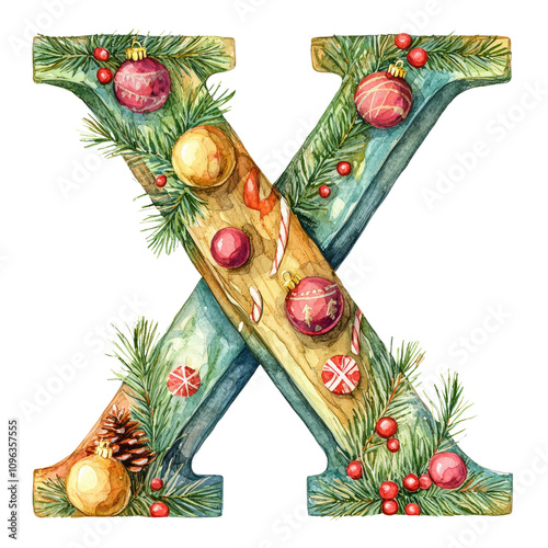 Festive holiday decorations winter wonderland graphic art cheerful atmosphere artistic viewpoint seasonal celebration