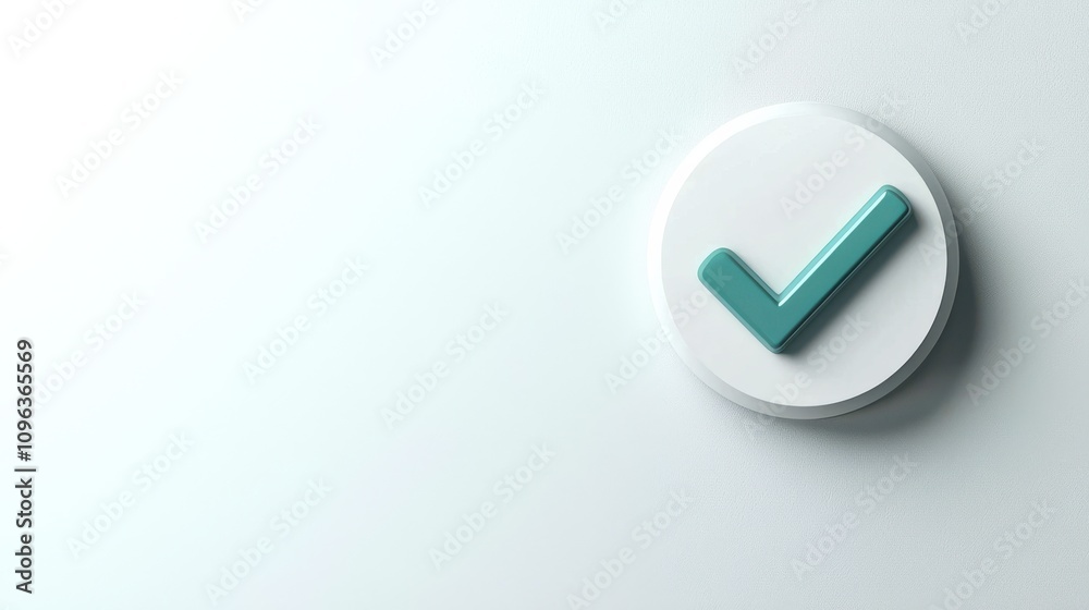 A minimalistic checkmark icon on a light background, symbolizing completion or approval. A minimalistic checkmark icon on a light background, symbolizing completion or approval.