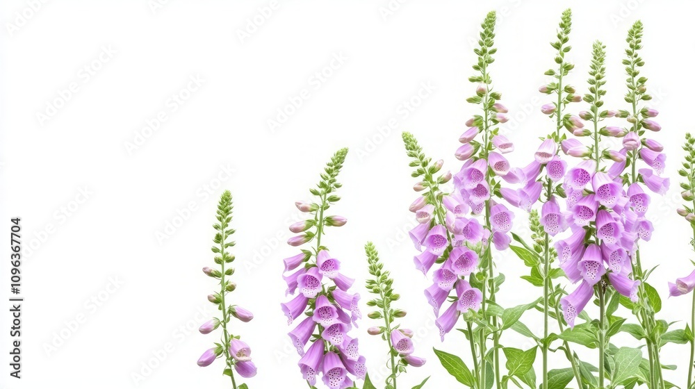 Naklejka premium Delicate Pink Flowers in Full Bloom