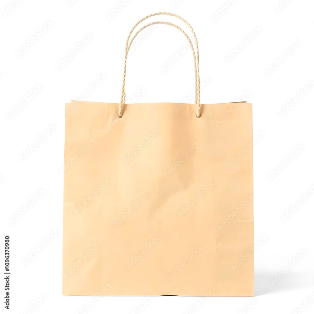 brown paper bag isolated on white background brown paper bag isolated on white background