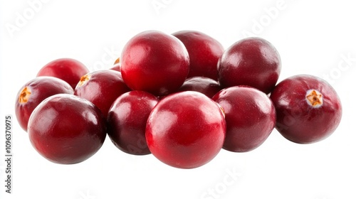 Closeup of Fresh Cranberries