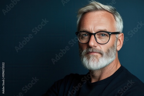 Professional Middle-Aged Business Advisor Portrait