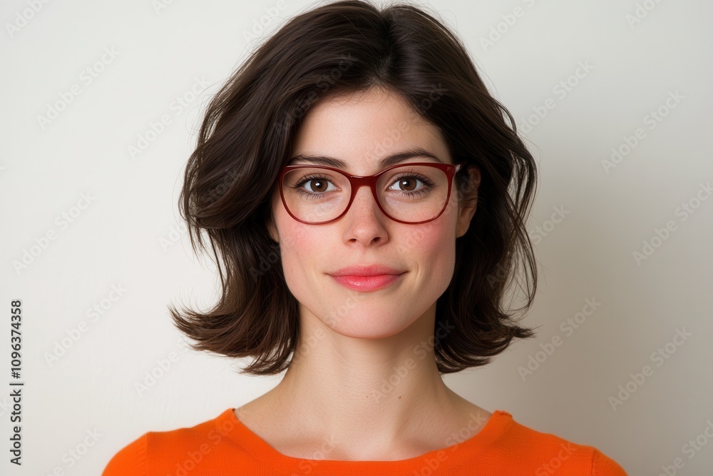 Obraz premium Event Planner Holding Clipboard in a Portrait Setting