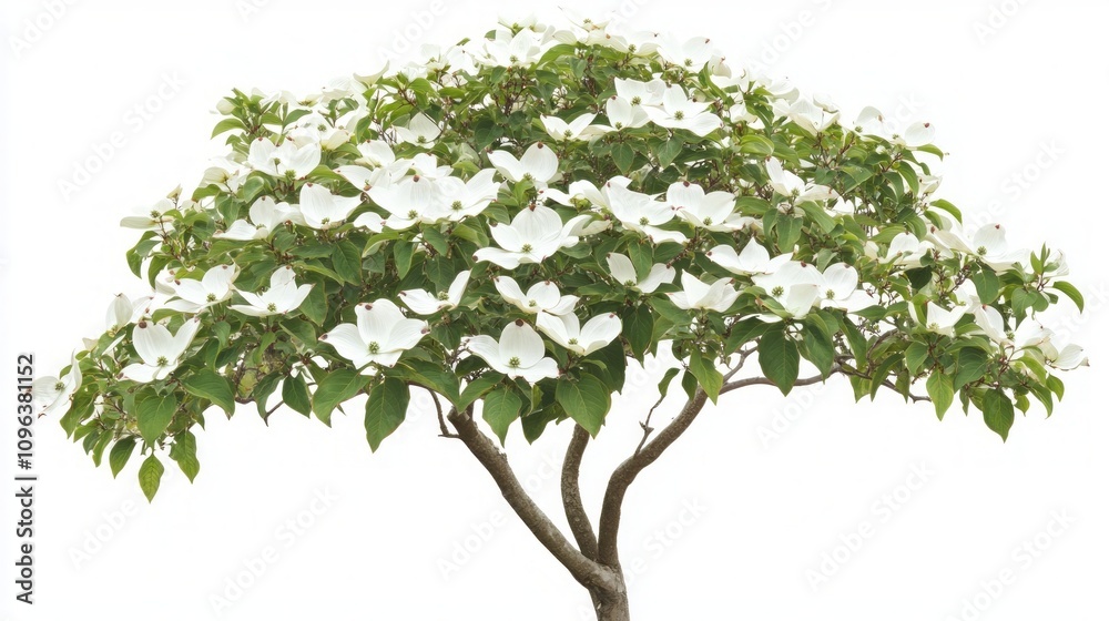 Stunning White Spring Blossoms on a Tree
