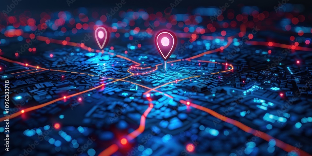 Navigation Through a Futuristic Cityscape Navigation Through a Futuristic Cityscape