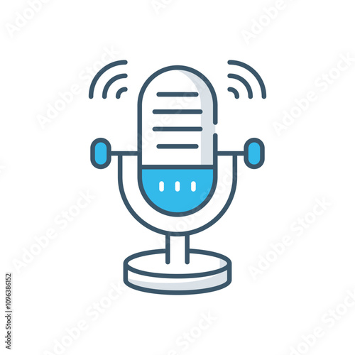 Voice Recording vector icon