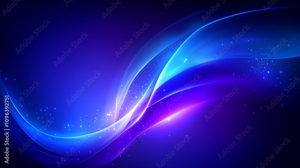 Futuristic Technology Abstract Background with Glowing Curved Lines Futuristic Technology Abstract Background with Glowing Curved Lines