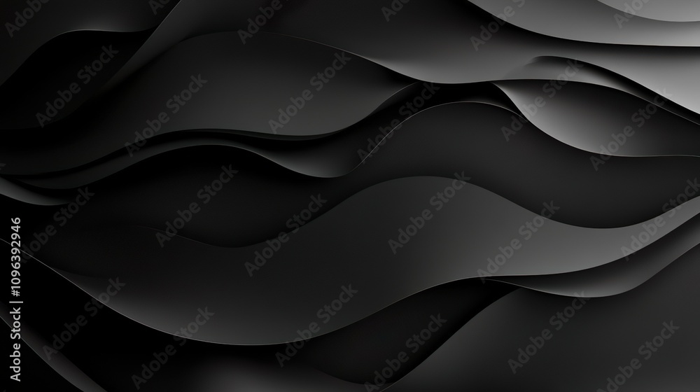 Grainy abstract black poster background white wave black backdrop, noisy monochrome banner design Grainy abstract black poster background white wave black backdrop, noisy monochrome banner design