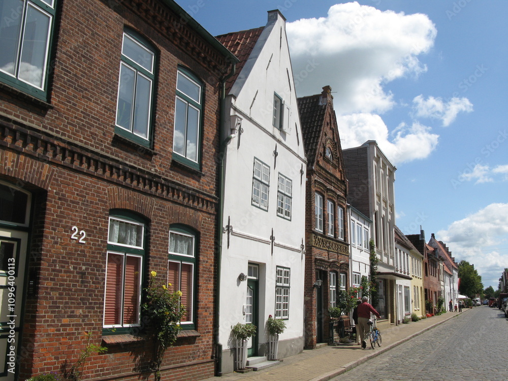 Altstadt von Friedrichstadt in Schleswig-Holstein Altstadt von Friedrichstadt in Schleswig-Holstein