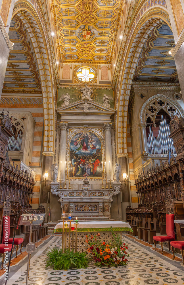 Fototapeta premium Kathedrale Santa Maria Assunta in Altamura, Apulien, Italien. 