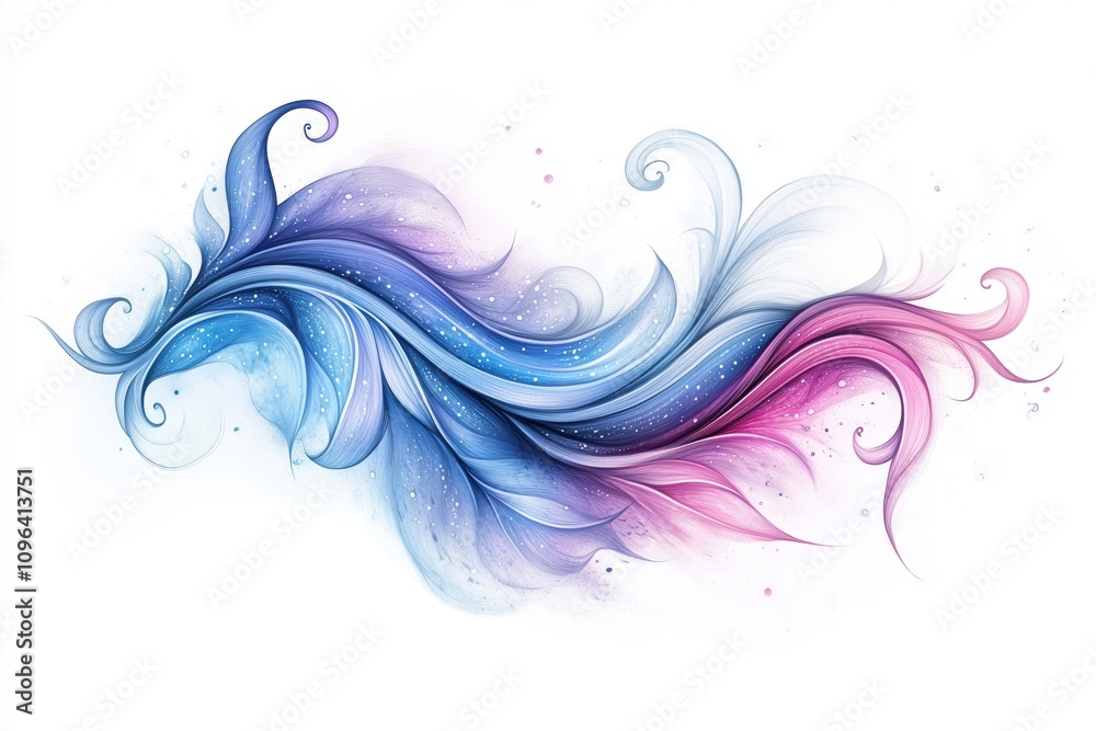 Harmonious waves with smooth transitions and vibrant colors Harmonious waves with smooth transitions and vibrant colors