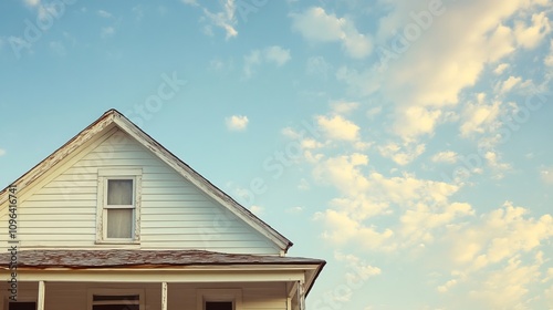 A Tranquil Country Home Under a Pastel Sky