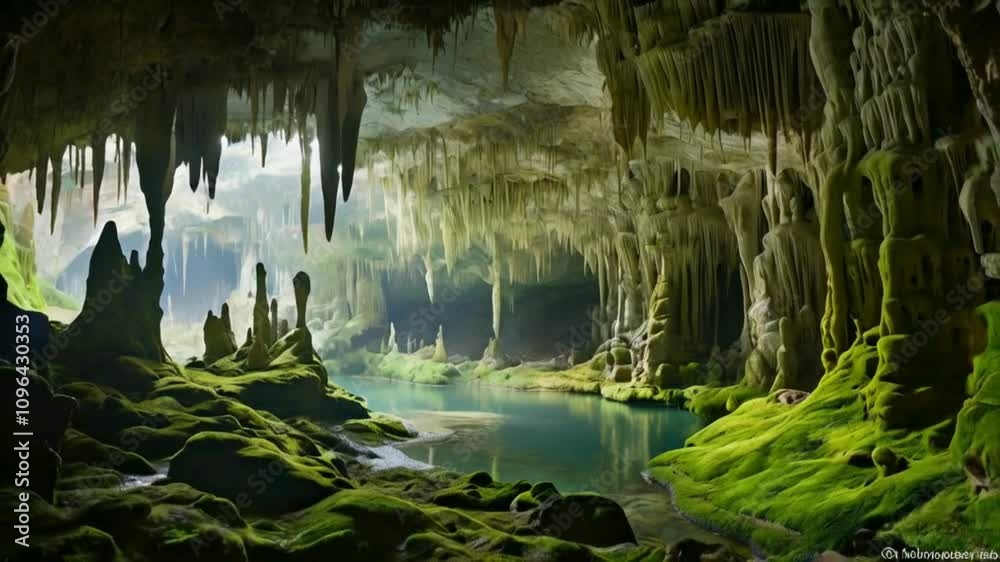 beautiful natural views, calm water in a beautiful cave, full HD for desktop and others beautiful natural views, calm water in a beautiful cave, full HD for desktop and others