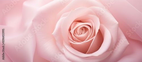 Delicate pink rose closeup symbolizing love and romance perfect for wedding or floral themed projects