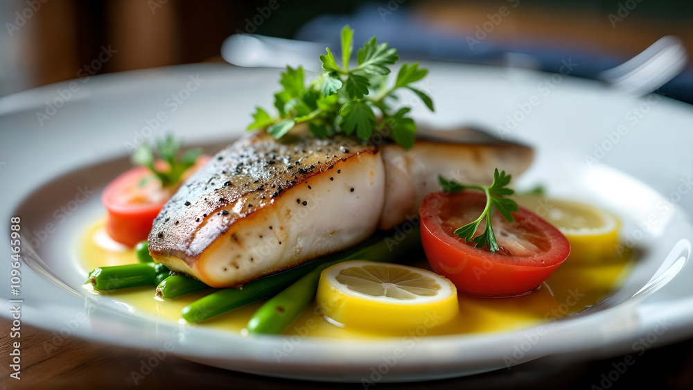 Elegant Seared Trout with Seasonal Vegetables Elegant Seared Trout with Seasonal Vegetables
