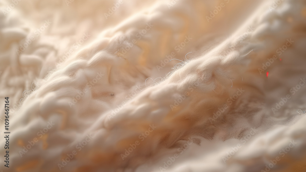 Luxurious Cashmere Fabric Texture