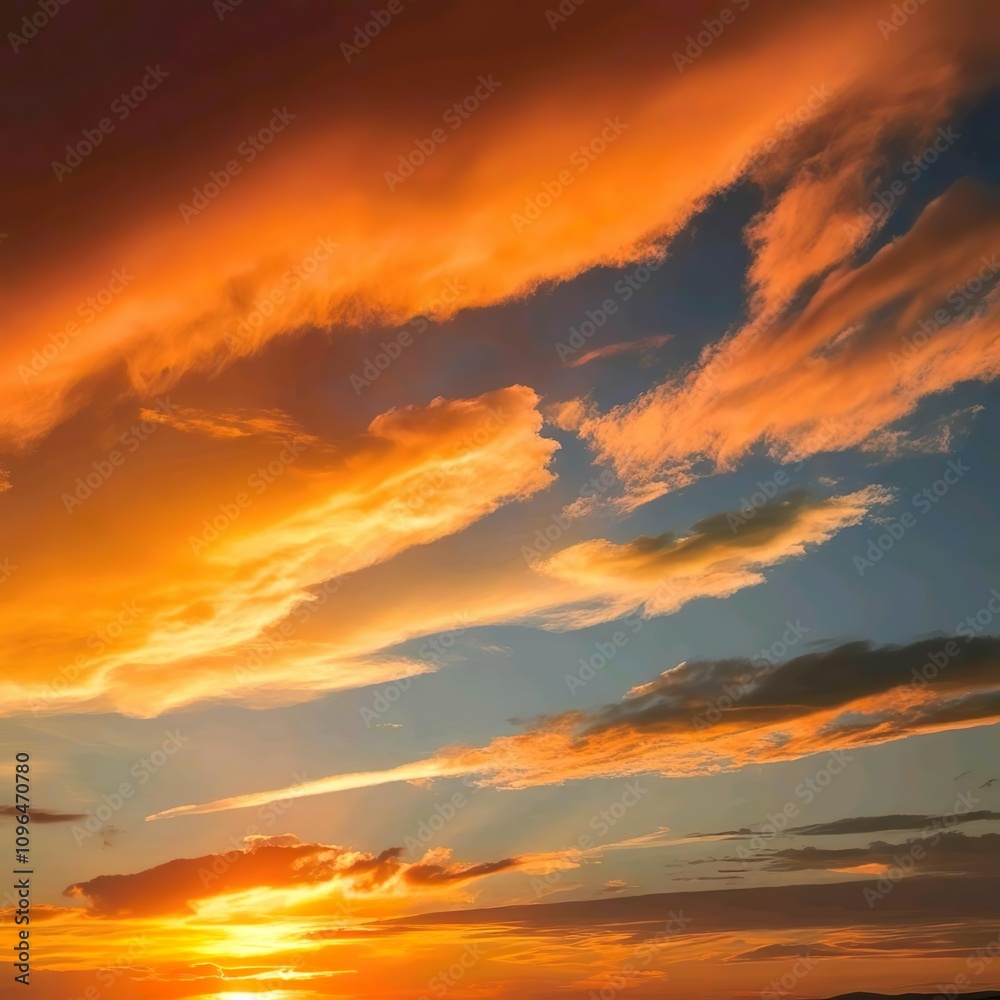 Obraz premium sunset in the sky