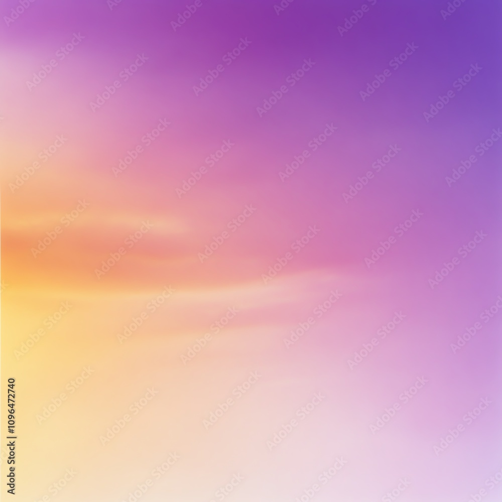 Vibrant gradient of purple and orange hues in a serene sky background. Vibrant gradient of purple and orange hues in a serene sky background.
