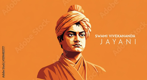A vibrant close-up of Swami...