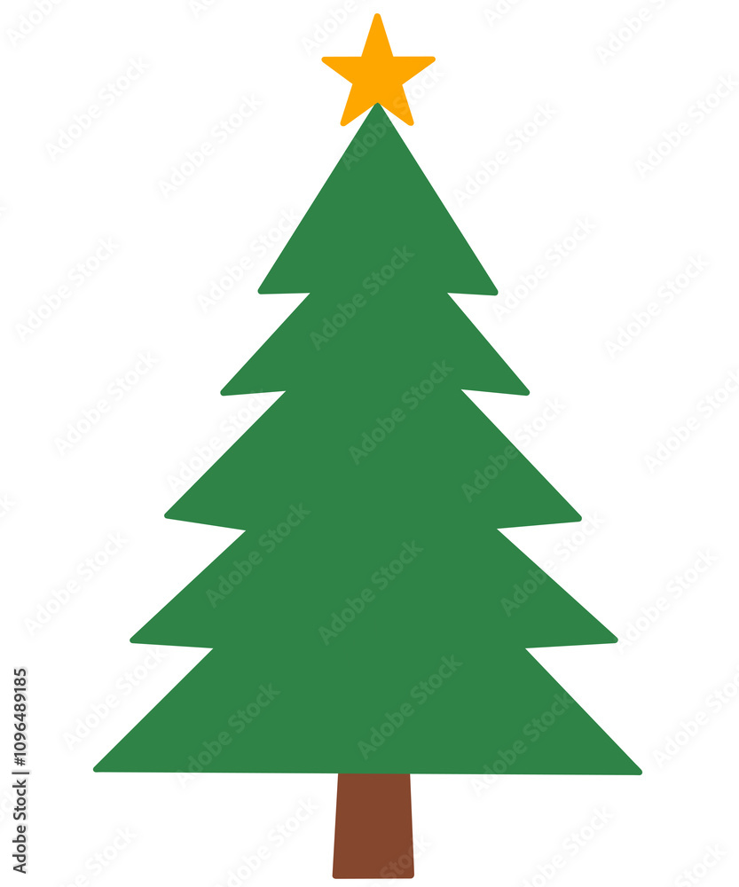 christmas tree illustration christmas tree illustration